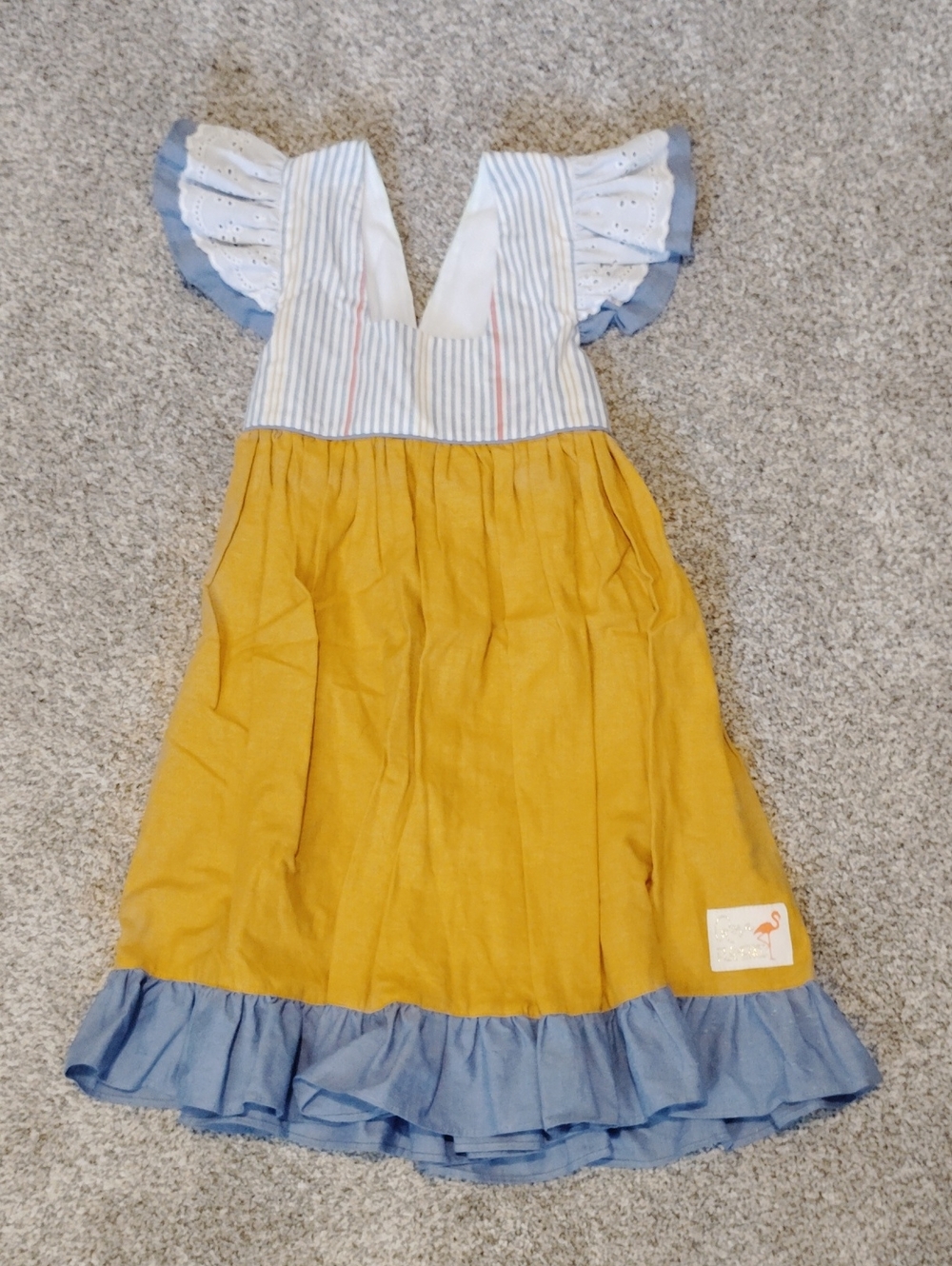 Rosa Flamenco Kids Casual Dress